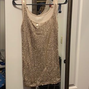 NWT sequin tank top
